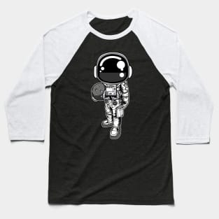Astronaut Holding the Moon Baseball T-Shirt
